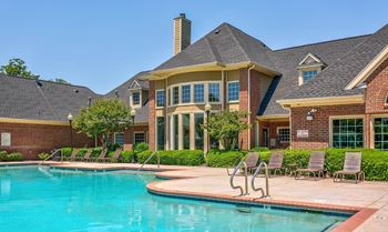 Large outdoor swimming pool
